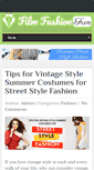 Mobile Screenshot of filmfashionfun.com